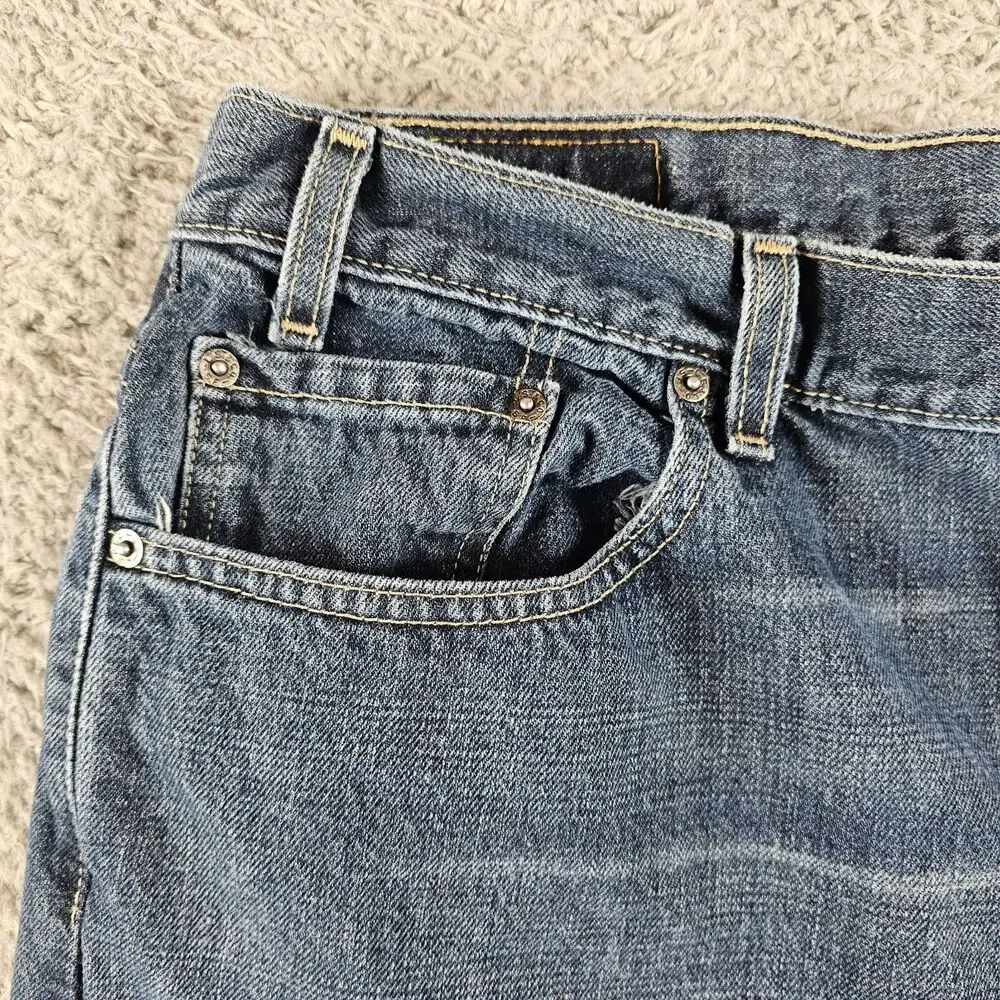Vintage Levis 505 Jeans Mens 38x31* Regular Straight Distressed Grunge Skater